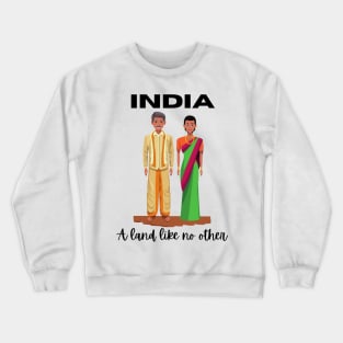 I Love India I Love Desi Crewneck Sweatshirt